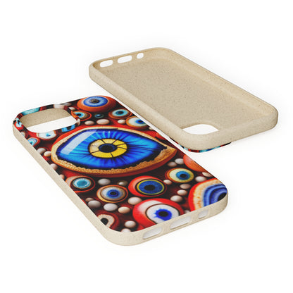 Biodegradable Phone Cases - Eye beads