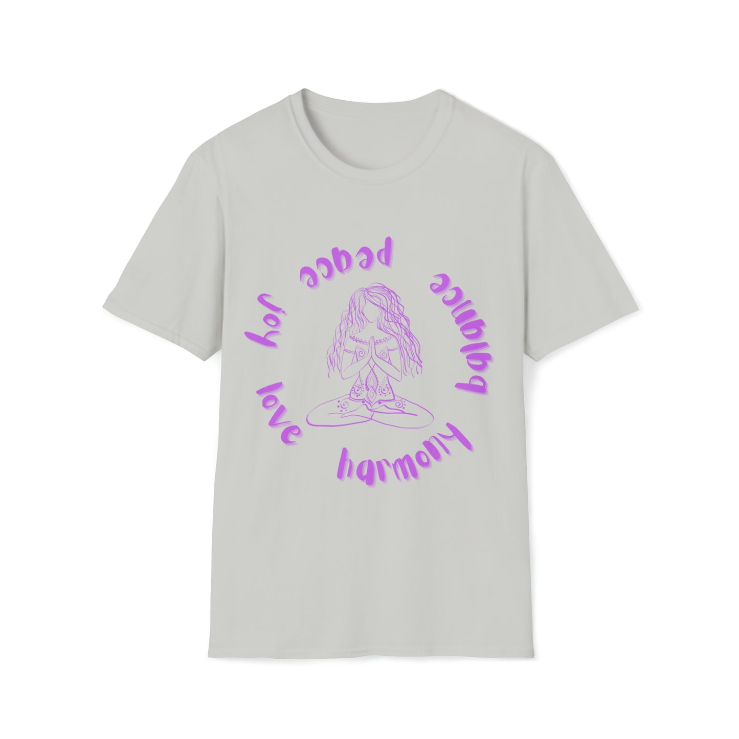 T-Shirt - Meditation Mama - Peace Balance Harmony Joy