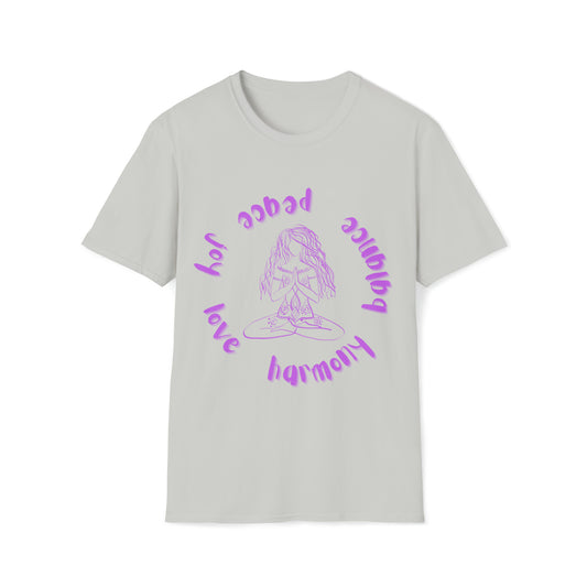 T-Shirt - Meditation Mama - Peace Balance Harmony Joy
