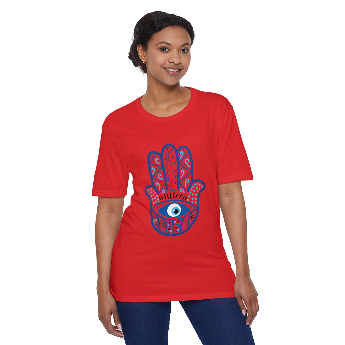 Unisex District® Re-Tee® - Hamsa - ancient symbol of health