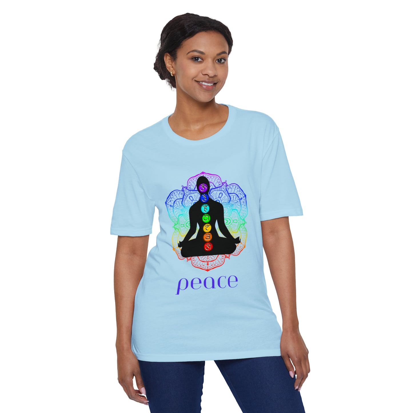 Unisex District® Re-Tee® - Chakra peace