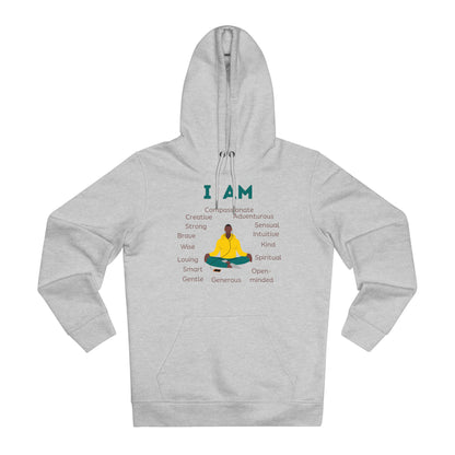 Eco-friendly Unisex Cruiser Hoodie - I am - black man