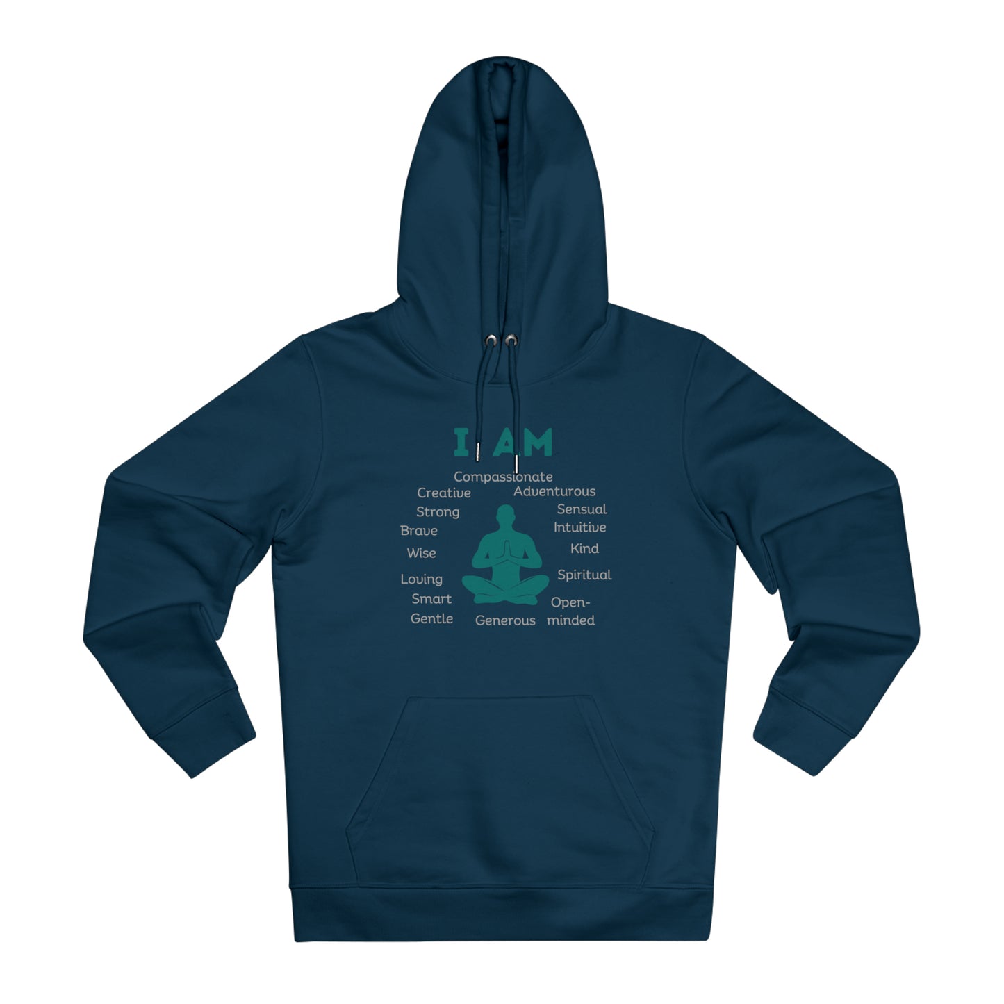 Eco-friendly Unisex Cruiser Hoodie - I am - man