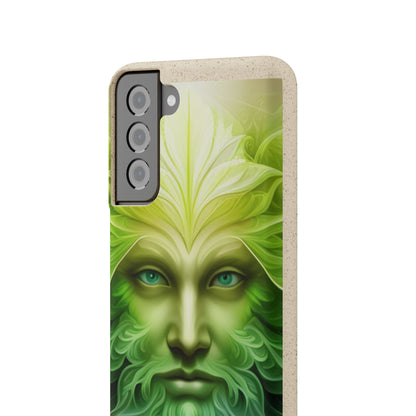 Biodegradable Phone Cases - Green Man - Spring - Rebirth