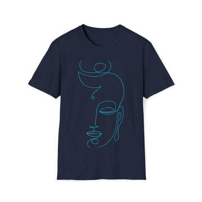 T-Shirt - Buddha outline