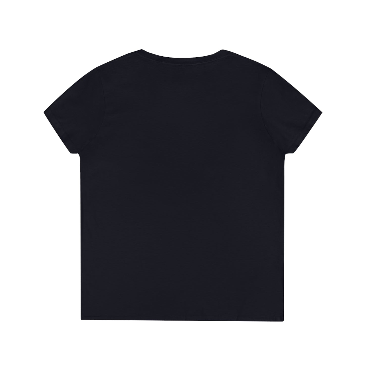 Ladies' V-Neck T-Shirt Slim Fit - Faith over Fear