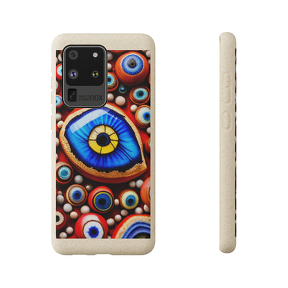 Biodegradable Phone Cases - Eye beads