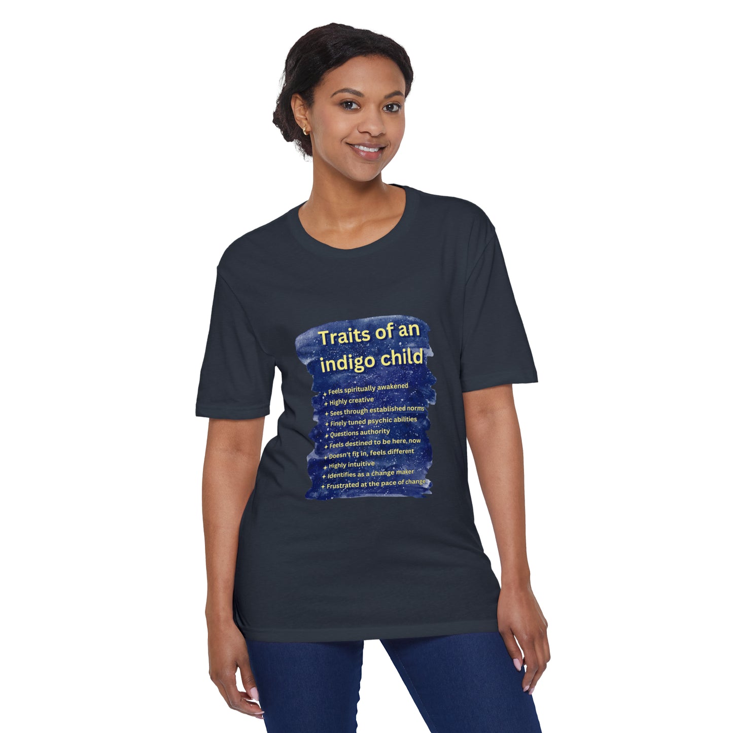 Unisex District® Re-Tee® - Traits of an Indigo