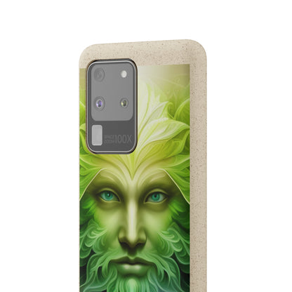 Biodegradable Phone Cases - Green Man - Spring - Rebirth