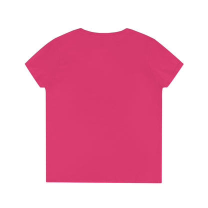 Ladies' V-Neck T-Shirt Slim Fit - Traits of an Indigo Child