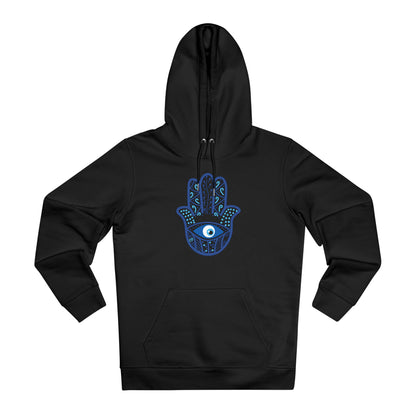 Eco-friendly Unisex Cruiser Hoodie - Hamsa hand of hope