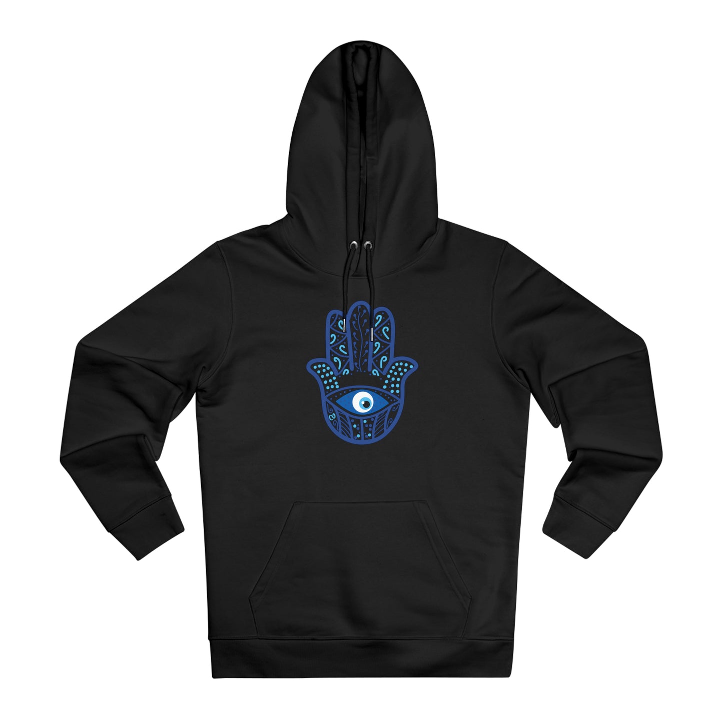 Eco-friendly Unisex Cruiser Hoodie - Hamsa hand of hope