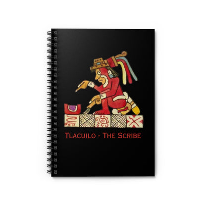 Spiral Notebook - Ruled Line - Tlacuilo - The Scribe