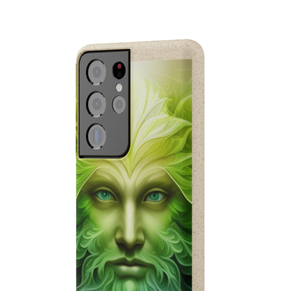 Biodegradable Phone Cases - Green Man - Spring - Rebirth