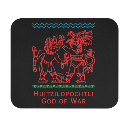 Mouse Pad (Rectangle) - Huitzilopochtli - Aztec God of War