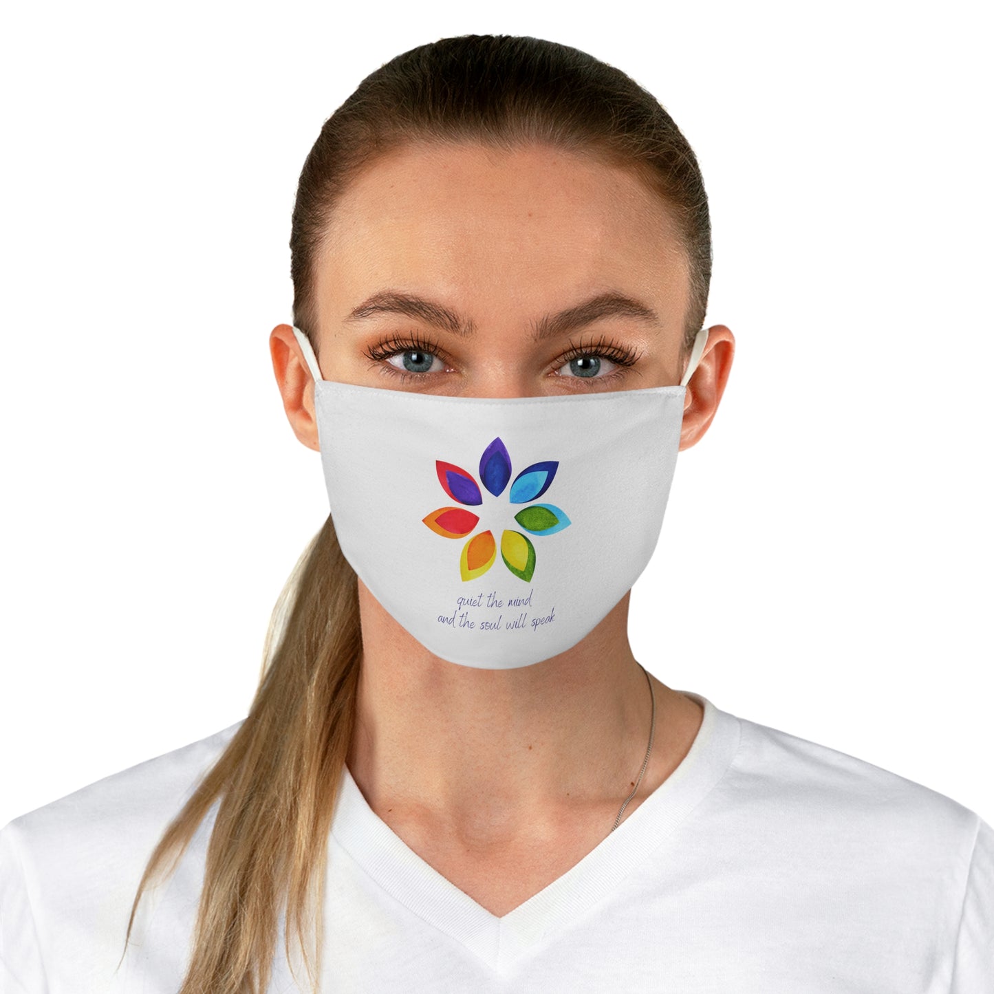Fabric Face Mask - Quiet the Mind