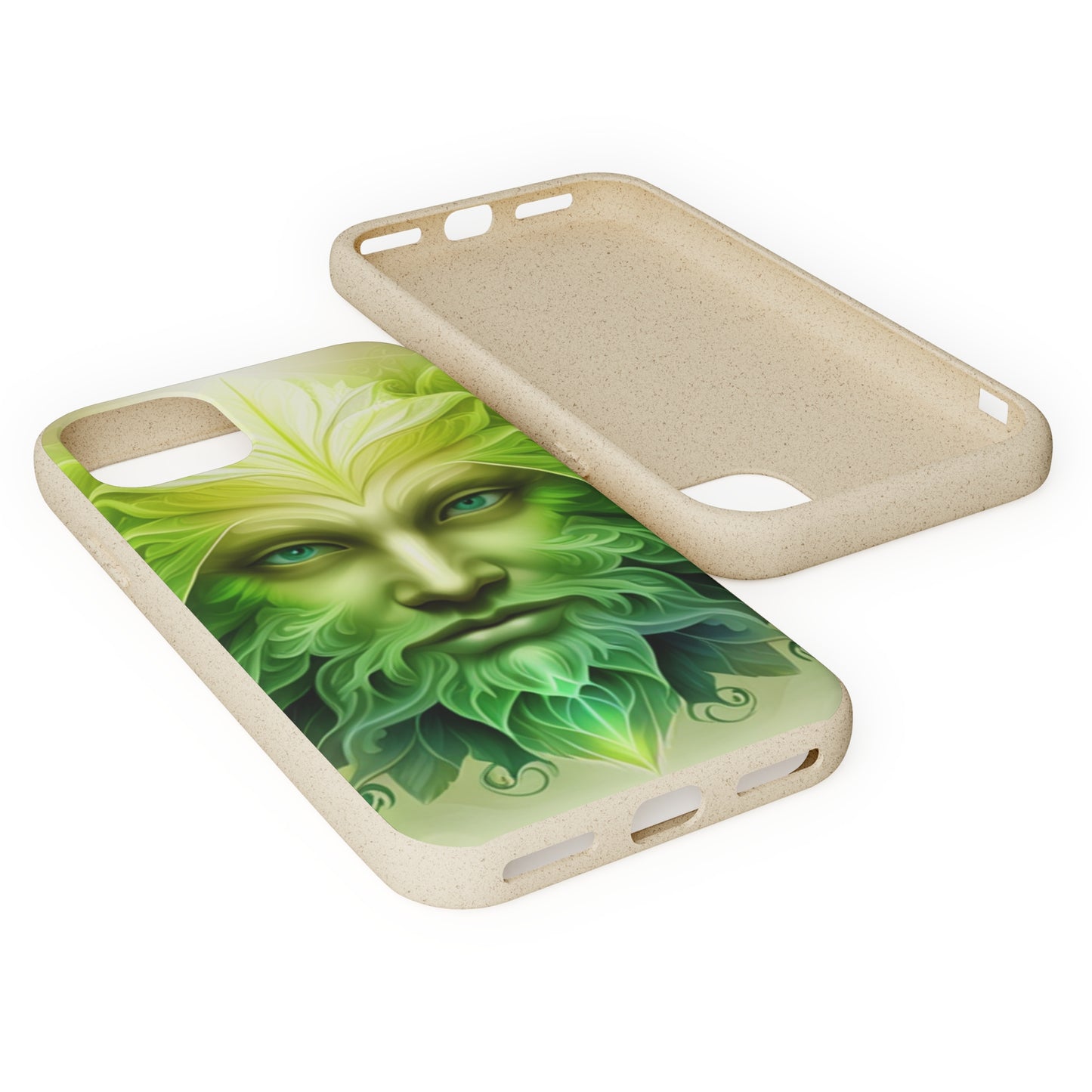 Biodegradable Phone Cases - Green Man - Spring - Rebirth