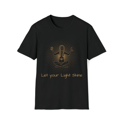 "Let Your Light Shine" Unisex T-Shirt