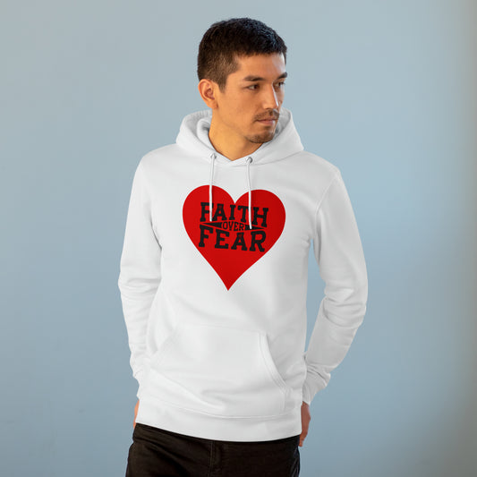Eco-friendly Unisex Cruiser Hoodie - faith over fear