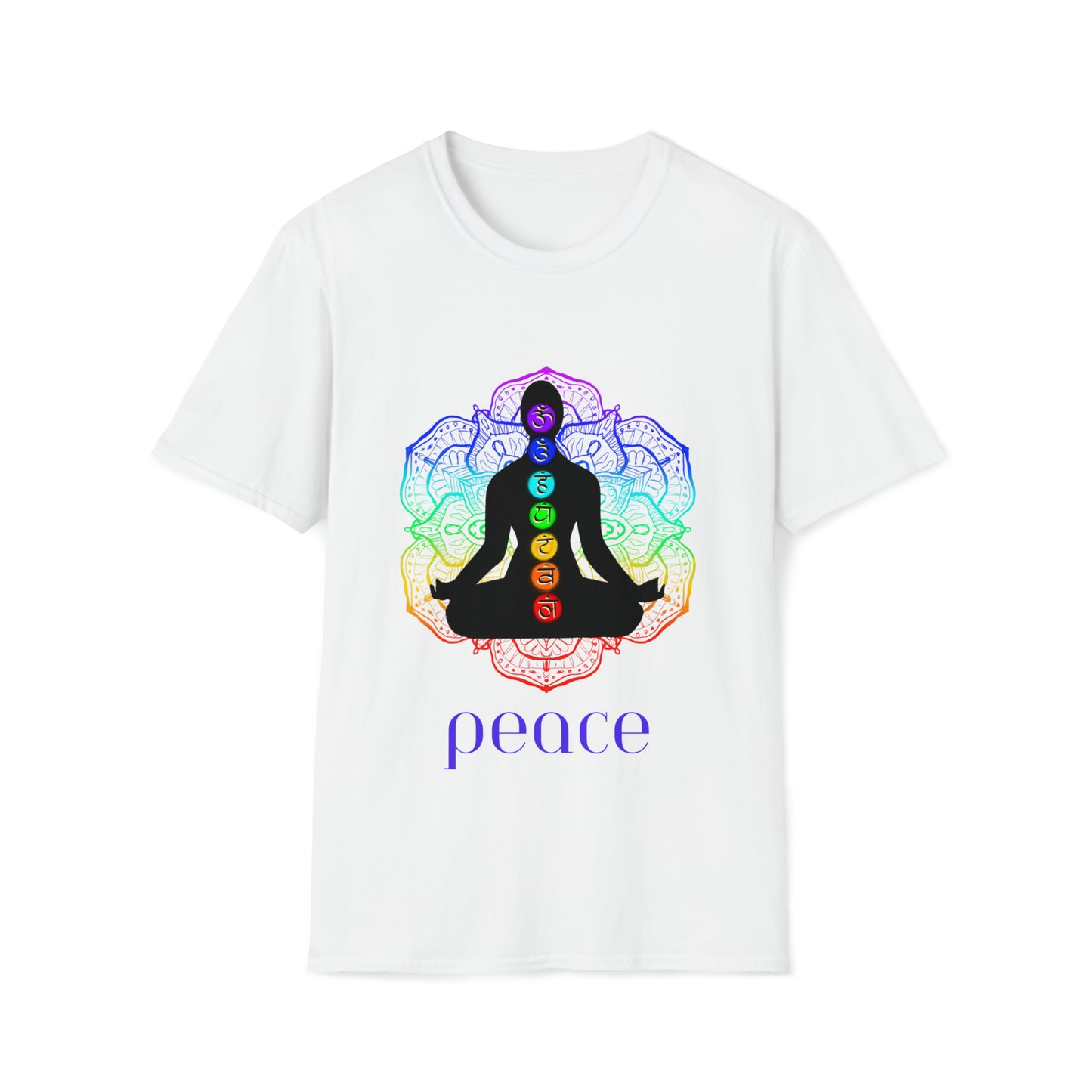 T-Shirt - Chakra Lotus - Peace