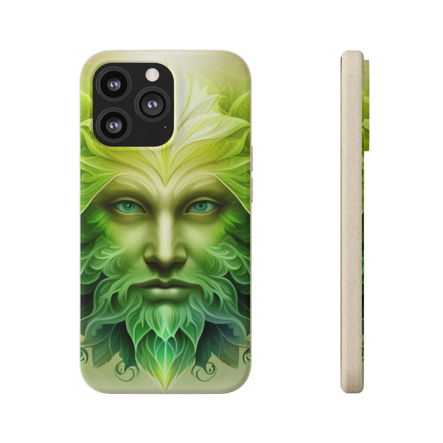 Biodegradable Phone Cases - Green Man - Spring - Rebirth