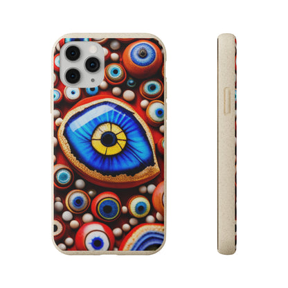Biodegradable Phone Cases - Eye beads