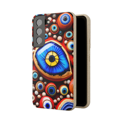Biodegradable Phone Cases - Eye beads