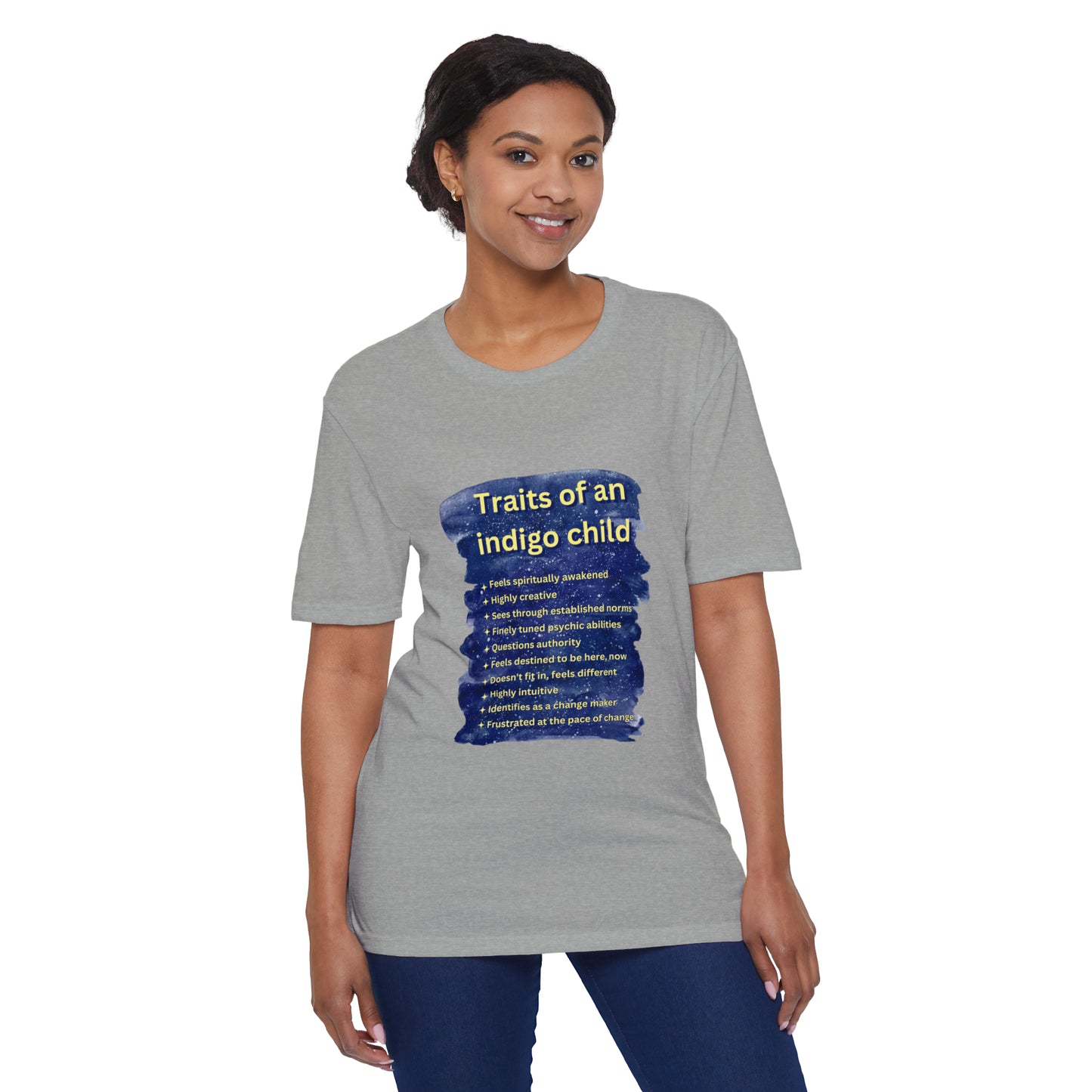 Unisex District® Re-Tee® - Traits of an Indigo
