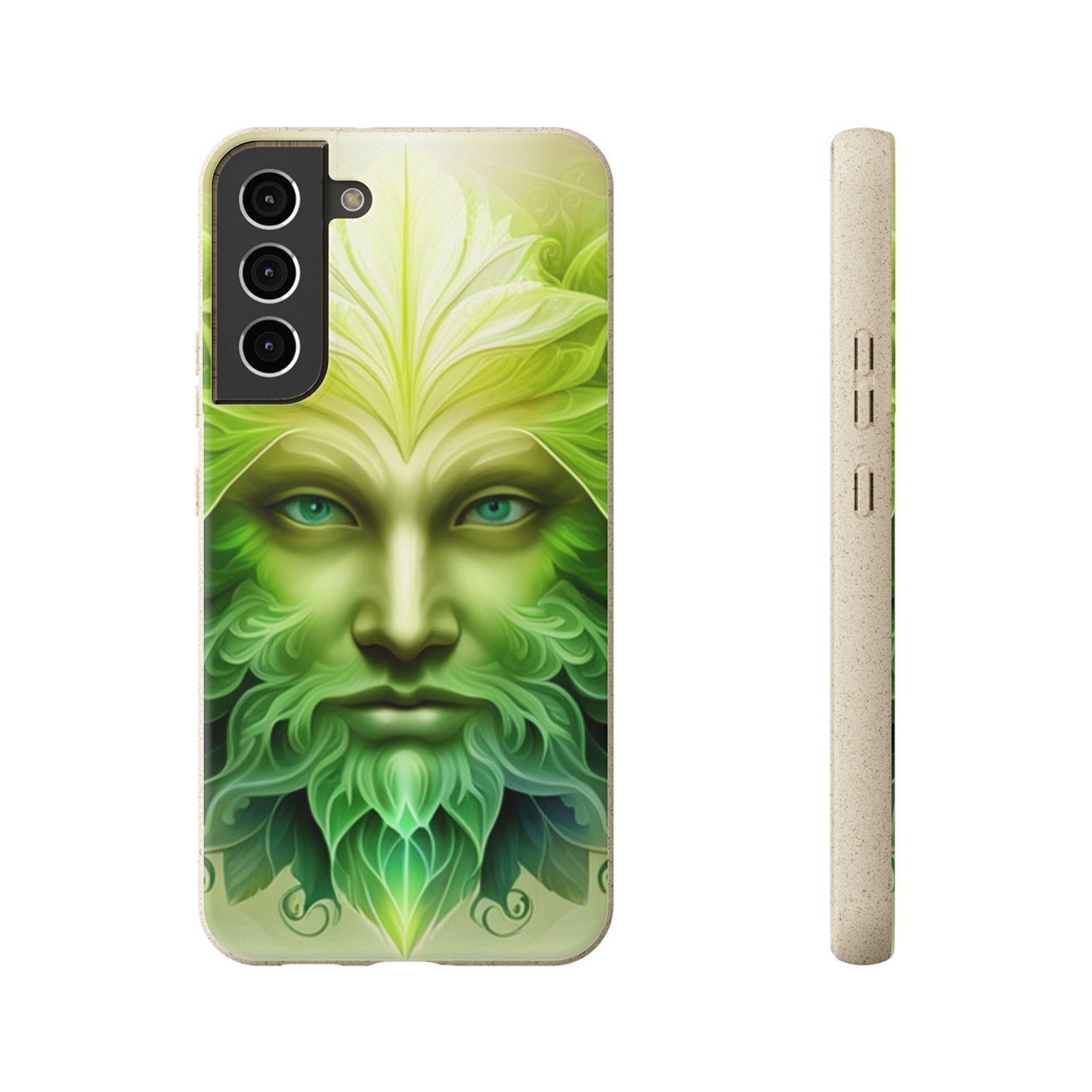 Biodegradable Phone Cases - Green Man - Spring - Rebirth