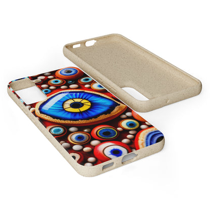 Biodegradable Phone Cases - Eye beads