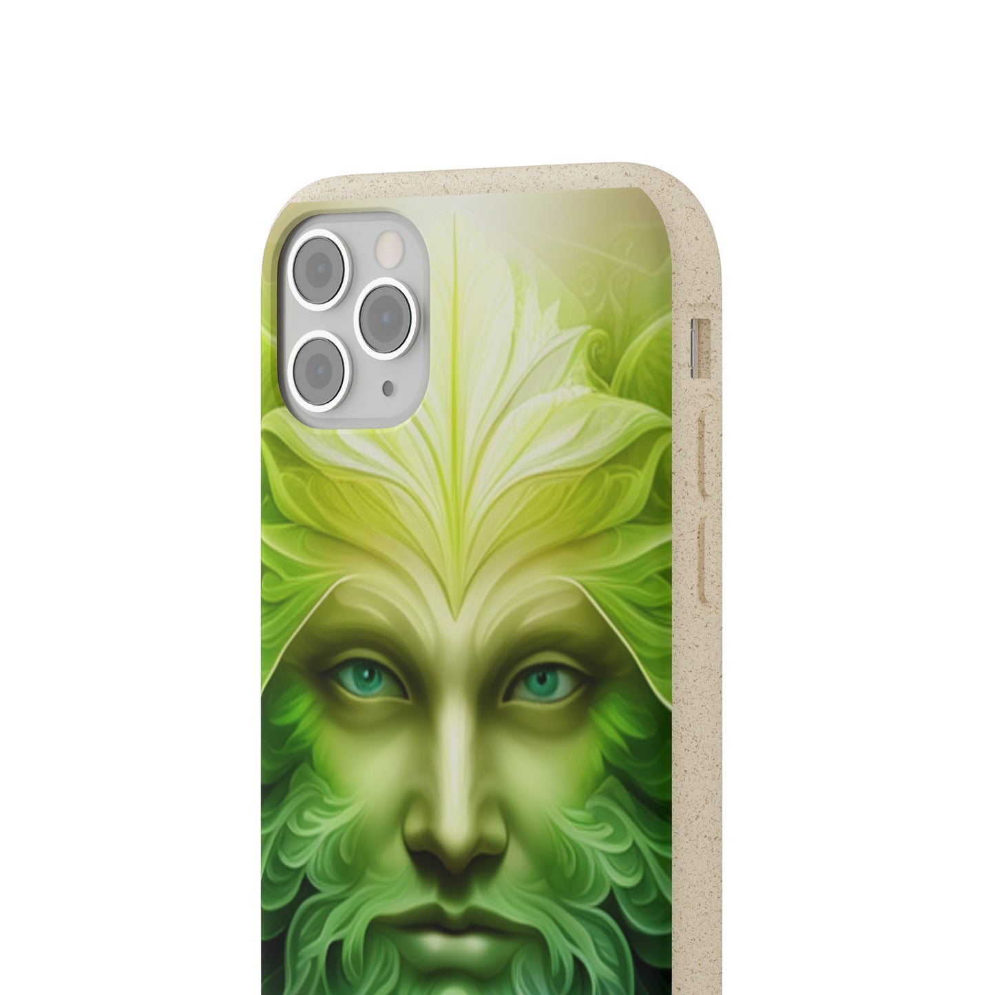 Biodegradable Phone Cases - Green Man - Spring - Rebirth