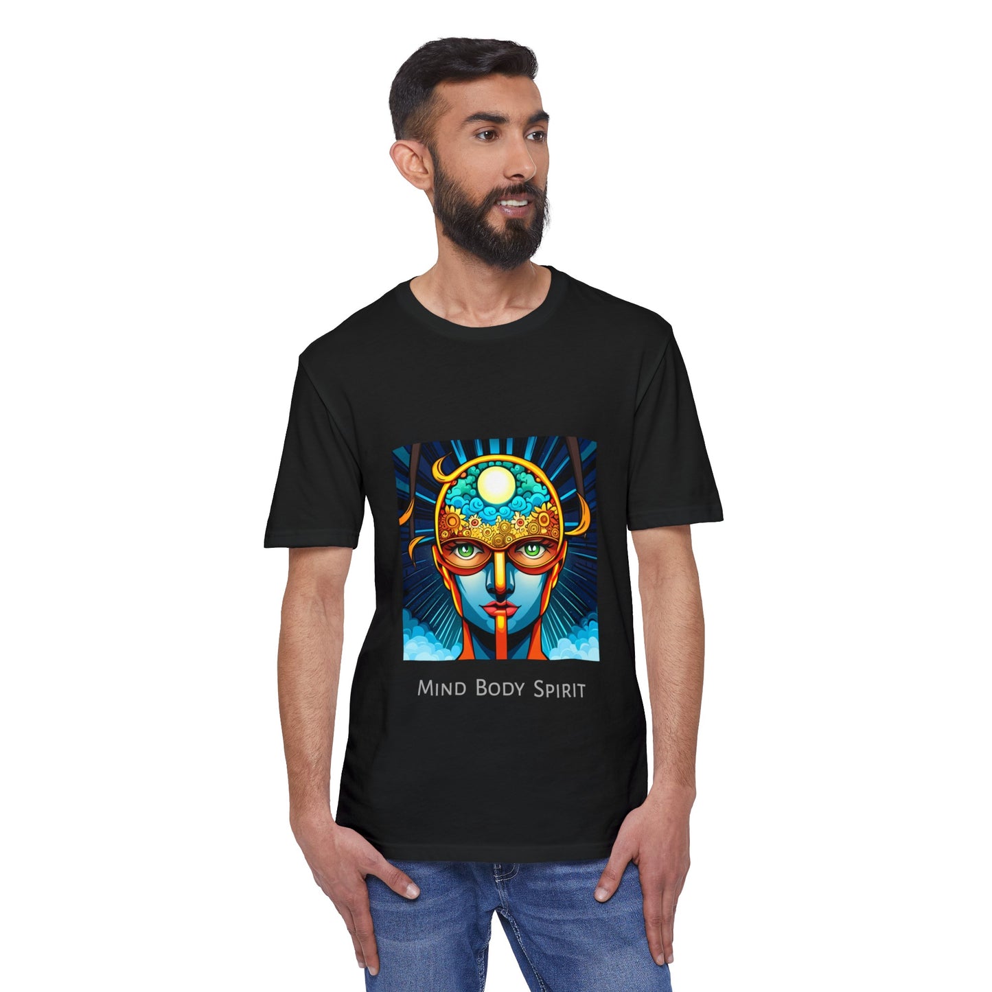 Mind - Body - Spirit Unisex District® Re-Tee®