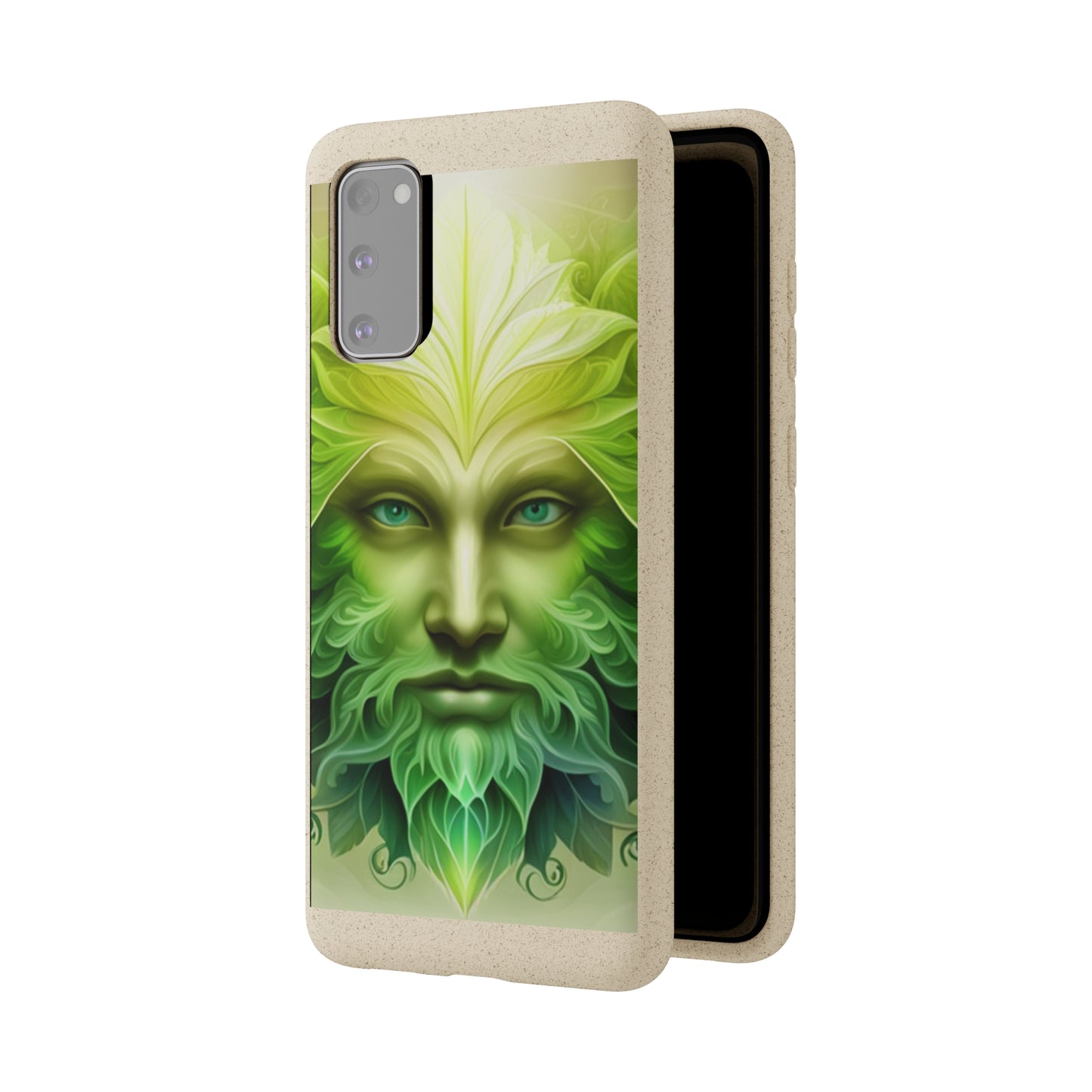 Biodegradable Phone Cases - Green Man - Spring - Rebirth