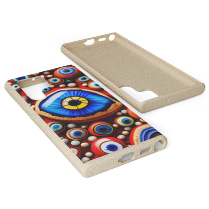 Biodegradable Phone Cases - Eye beads