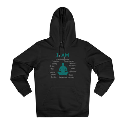 Eco-friendly Unisex Cruiser Hoodie - I am - man