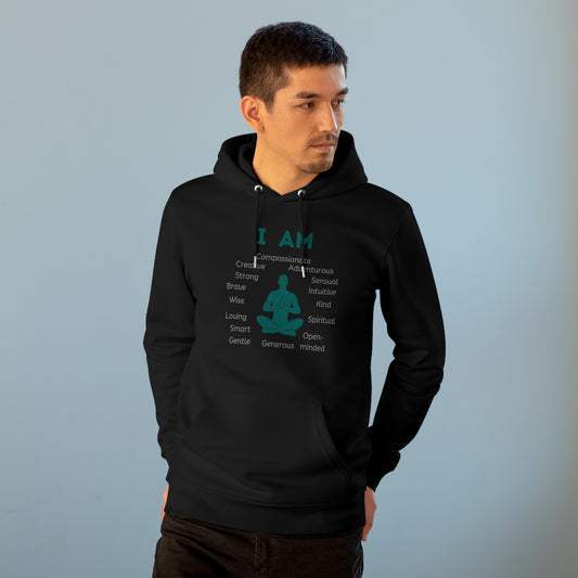 Eco-friendly Unisex Cruiser Hoodie - I am - man