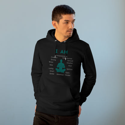 Eco-friendly Unisex Cruiser Hoodie - I am - man