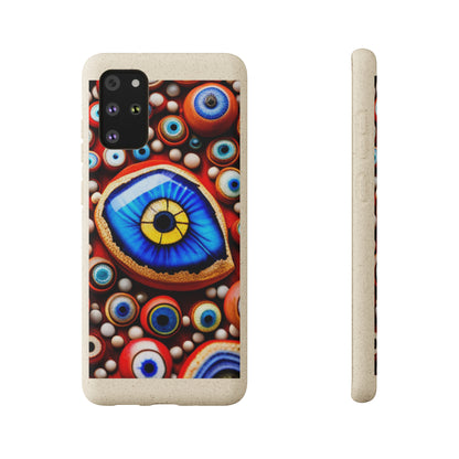 Biodegradable Phone Cases - Eye beads