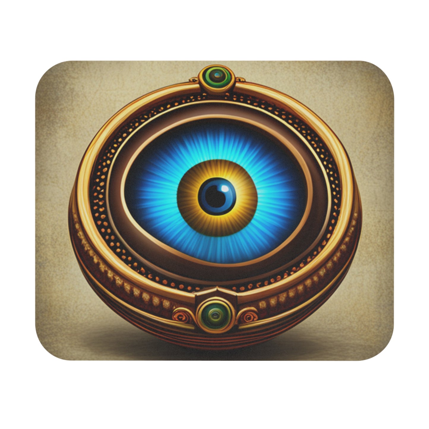 Mouse Pad (Rectangle) - Steampunk eye