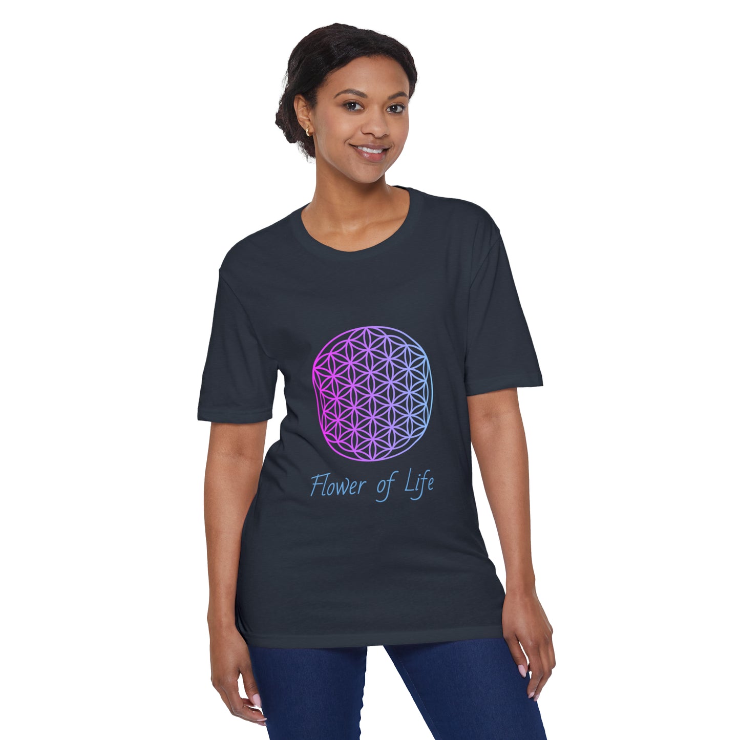 Unisex District® Re-Tee® - Flower of Life sacred geometry