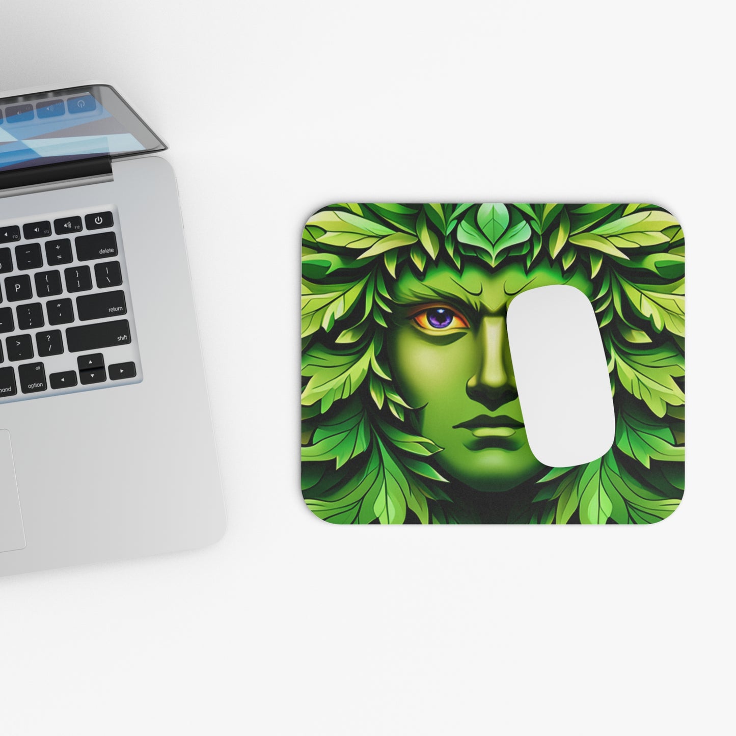 Mouse Pad (Rectangle) - Green Man rebirth