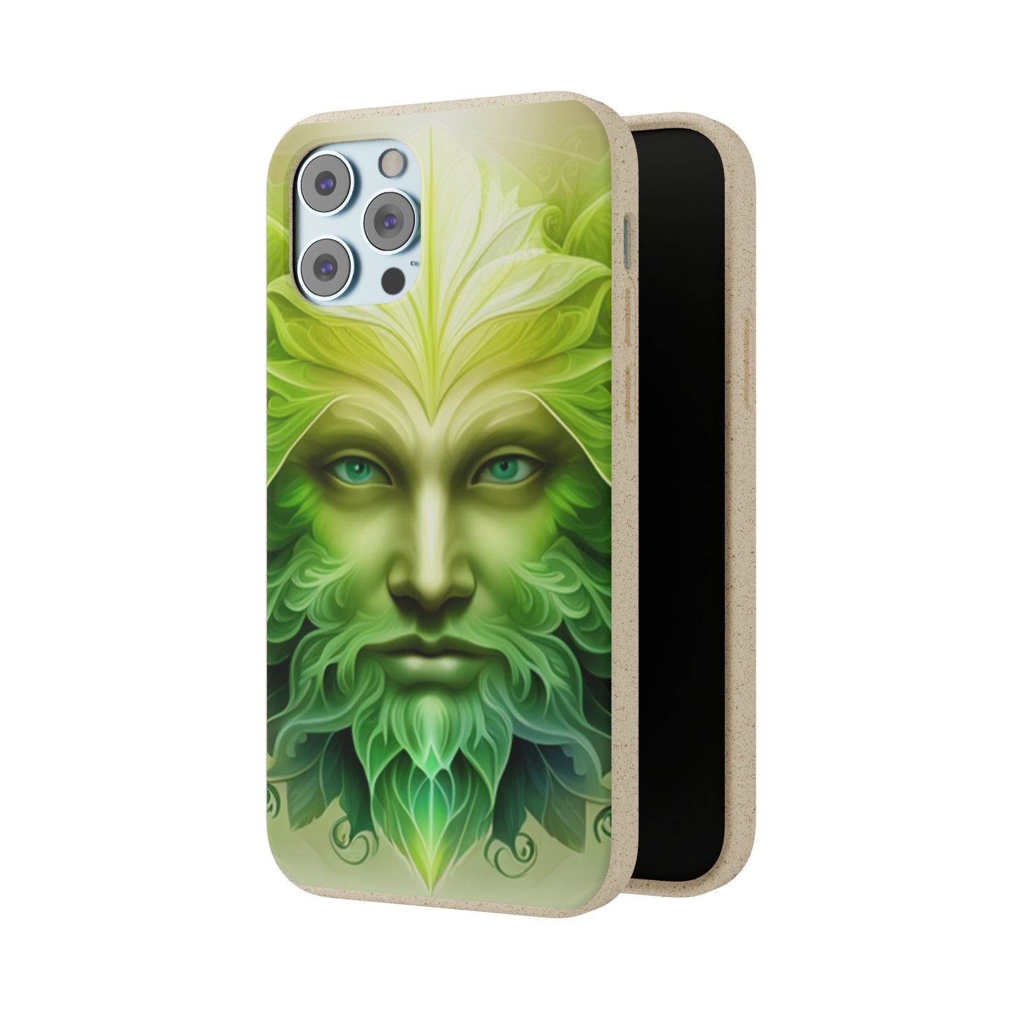 Biodegradable Phone Cases - Green Man - Spring - Rebirth