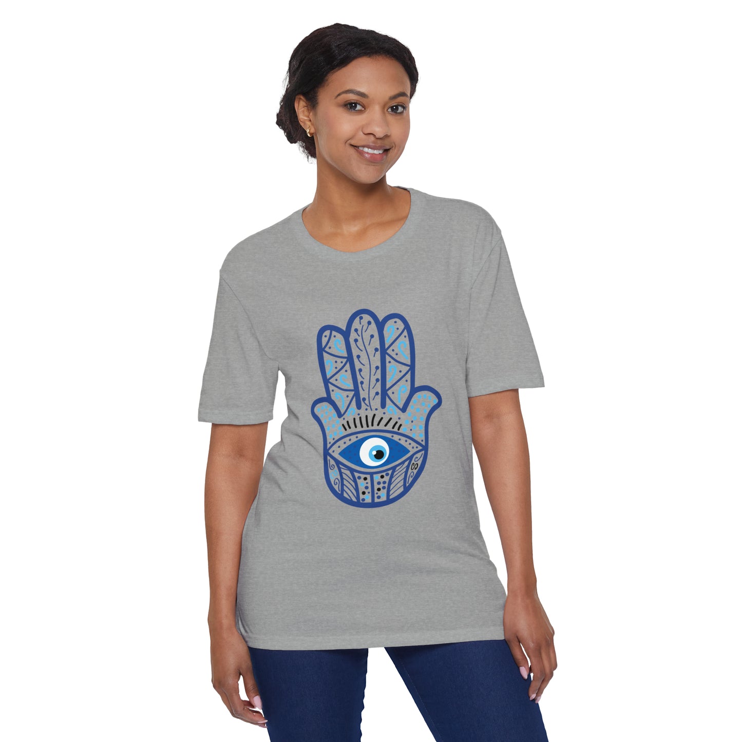 Unisex District® Re-Tee® - Hamsa - ancient symbol of health
