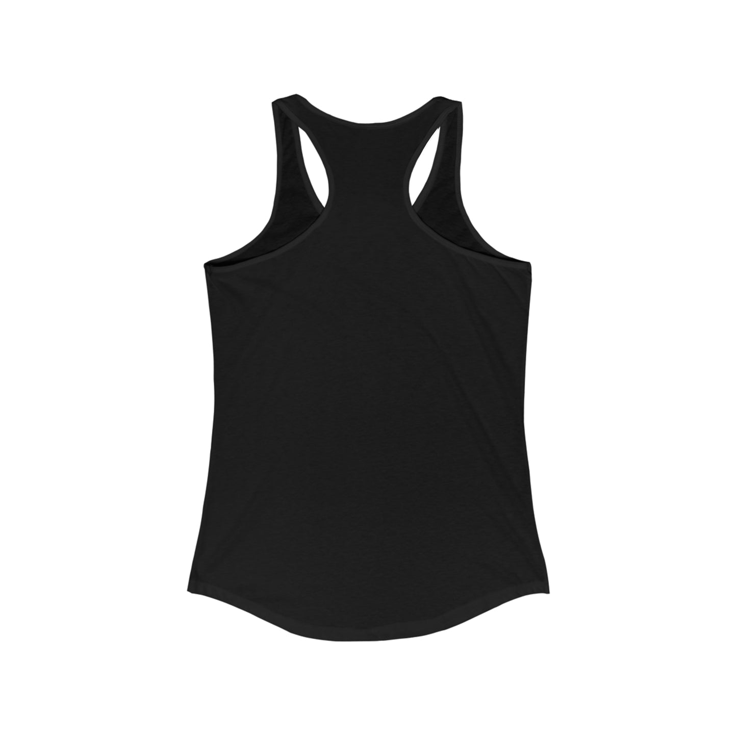 Women's Ideal Racerback Tank - Chakra over outlined body - Harmony