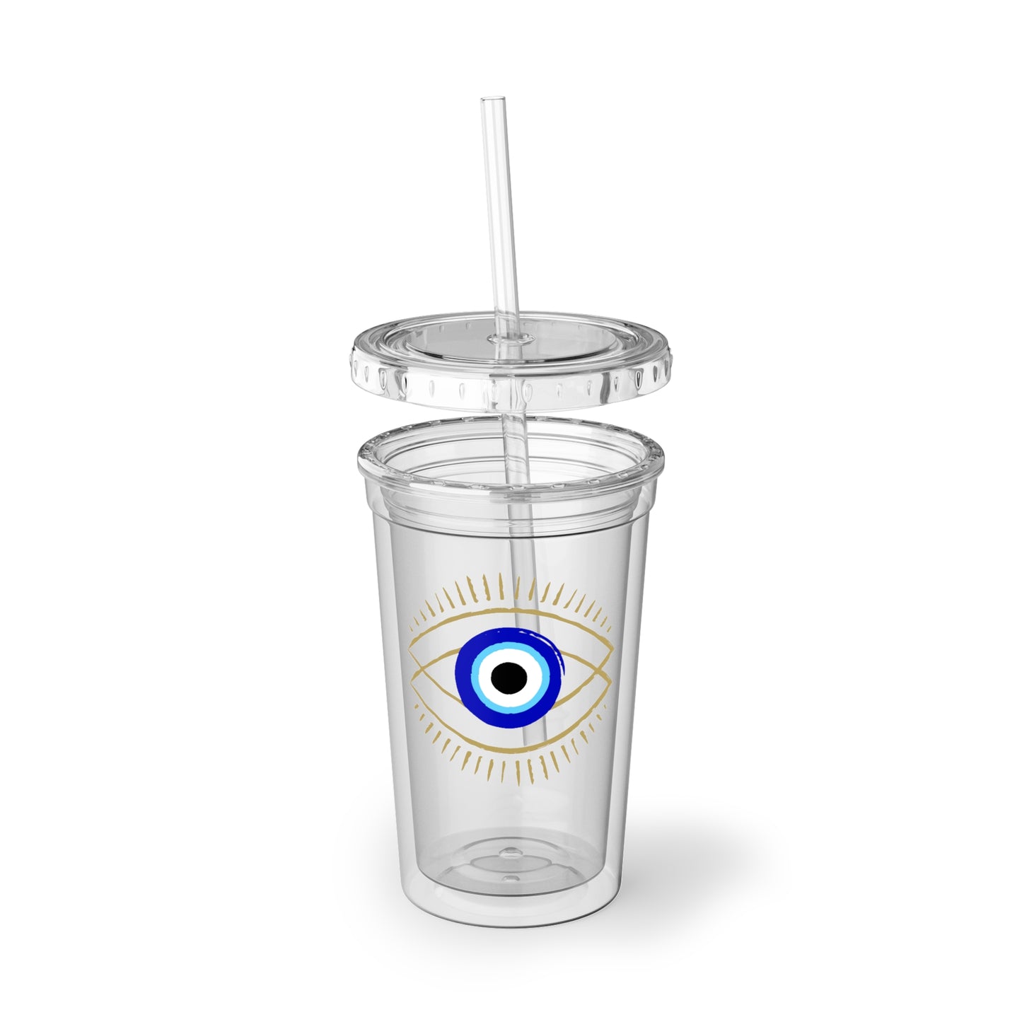 Acrylic Cup - Evil Eye Protection