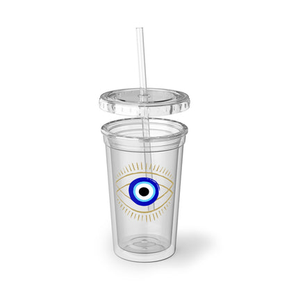 Acrylic Cup - Evil Eye Protection