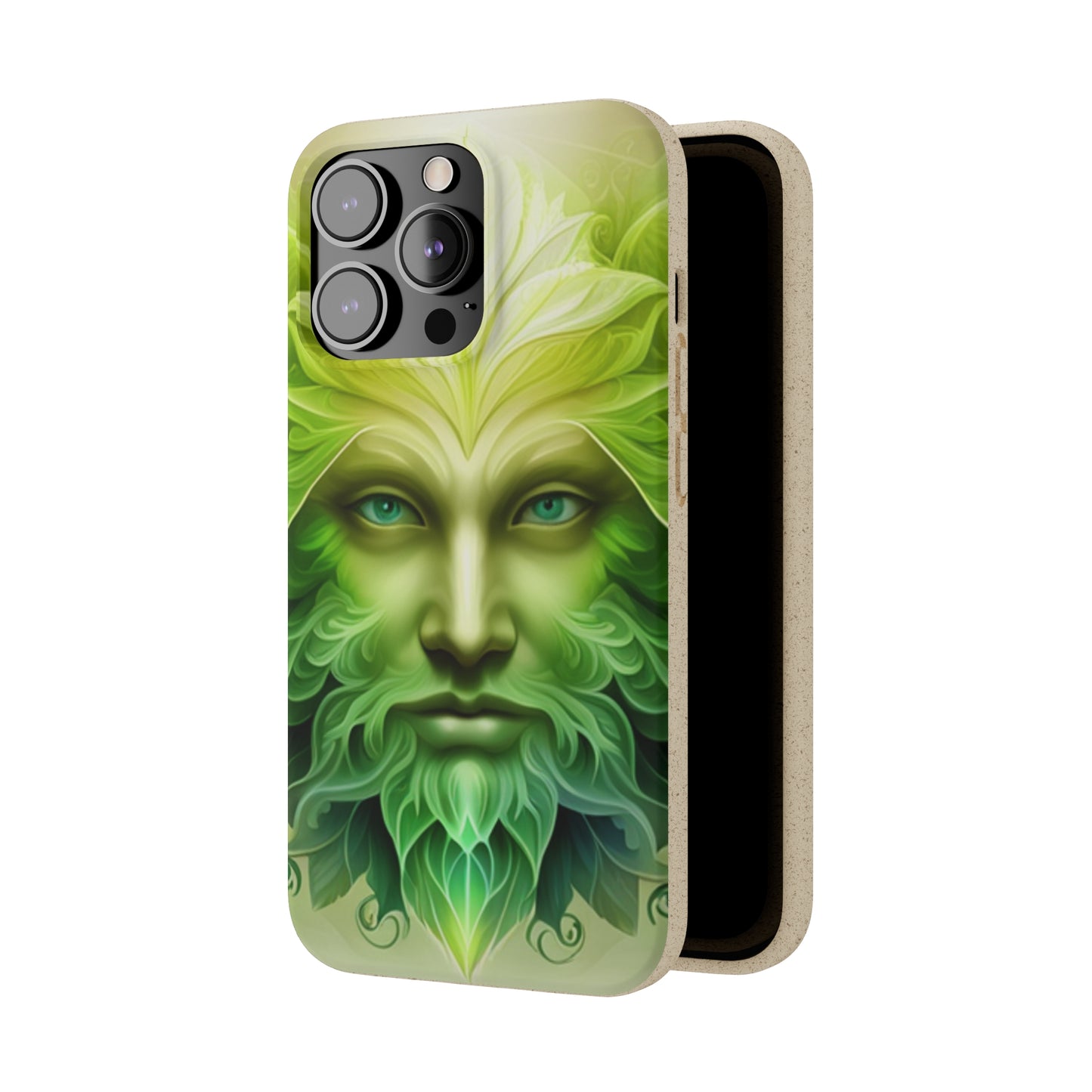 Biodegradable Phone Cases - Green Man - Spring - Rebirth