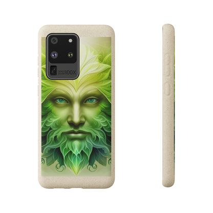 Biodegradable Phone Cases - Green Man - Spring - Rebirth