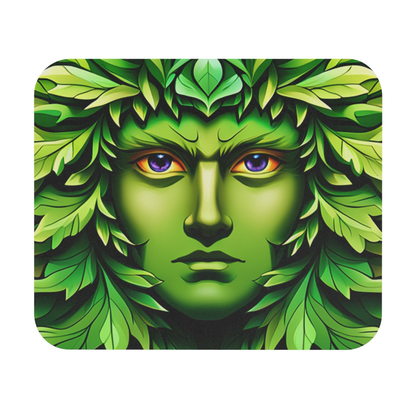 Mouse Pad (Rectangle) - Green Man rebirth