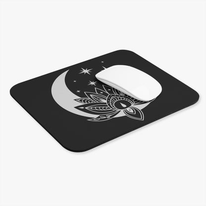 Mouse Pad (Rectangle) - Lotus Moon